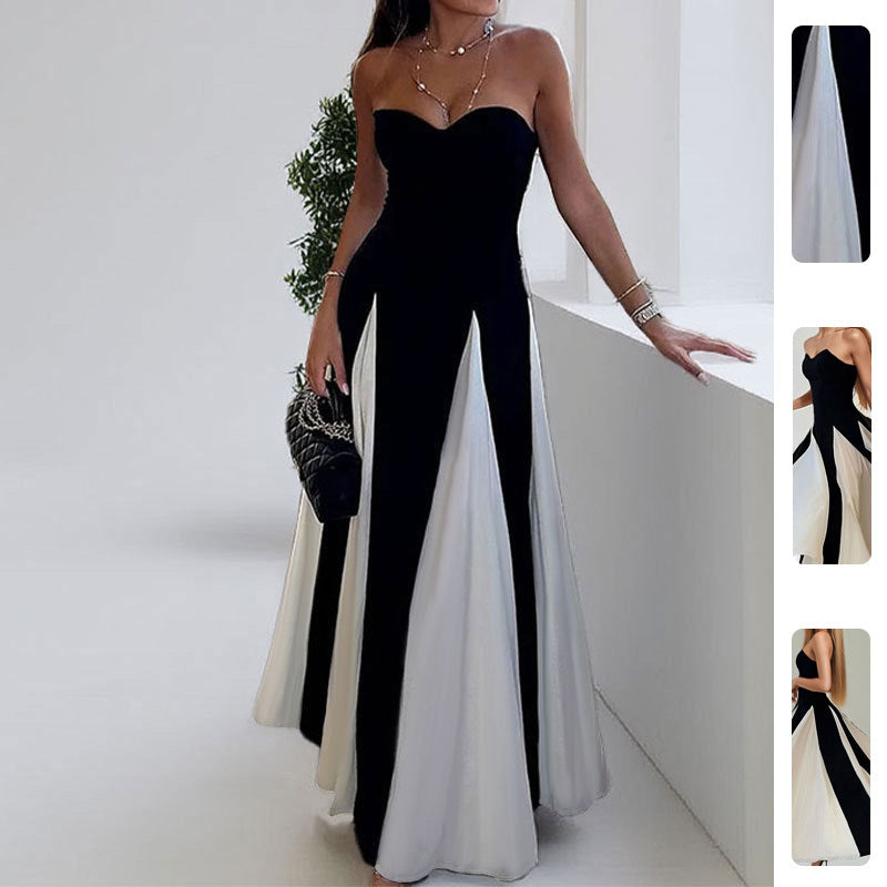 Damen Abendkleid Herz-Ausschnitt Norvielle - Norvielle
