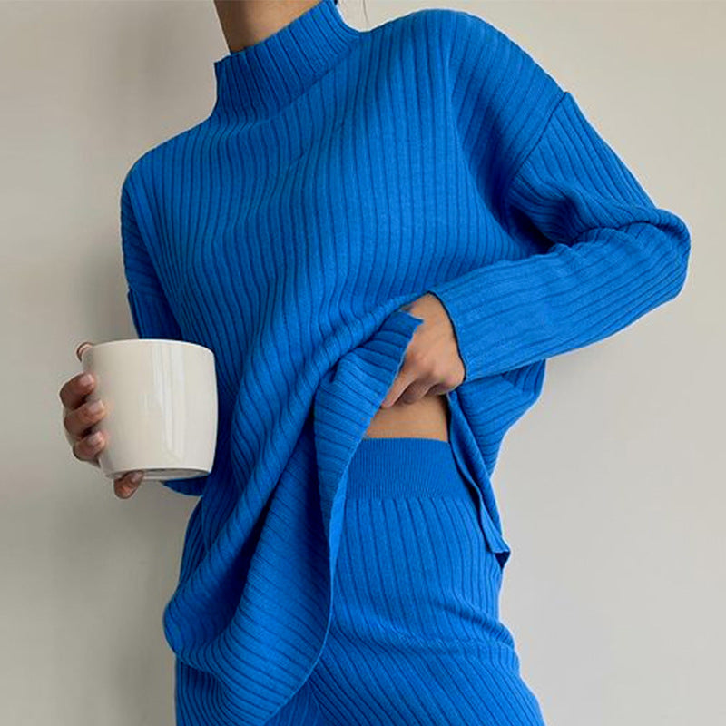 Damen Oversized Pullover Grobstruktur Norvielle