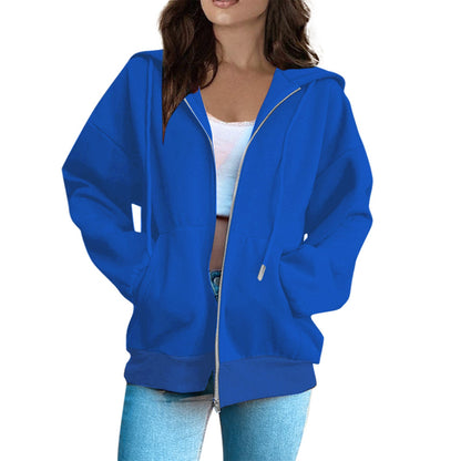 Damen Oversized Kapuzenjacke Norvielle