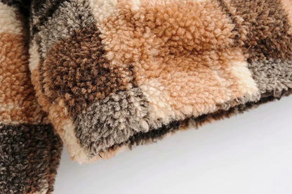 Damen Flanelljacke Karo Kuschelig Norvielle