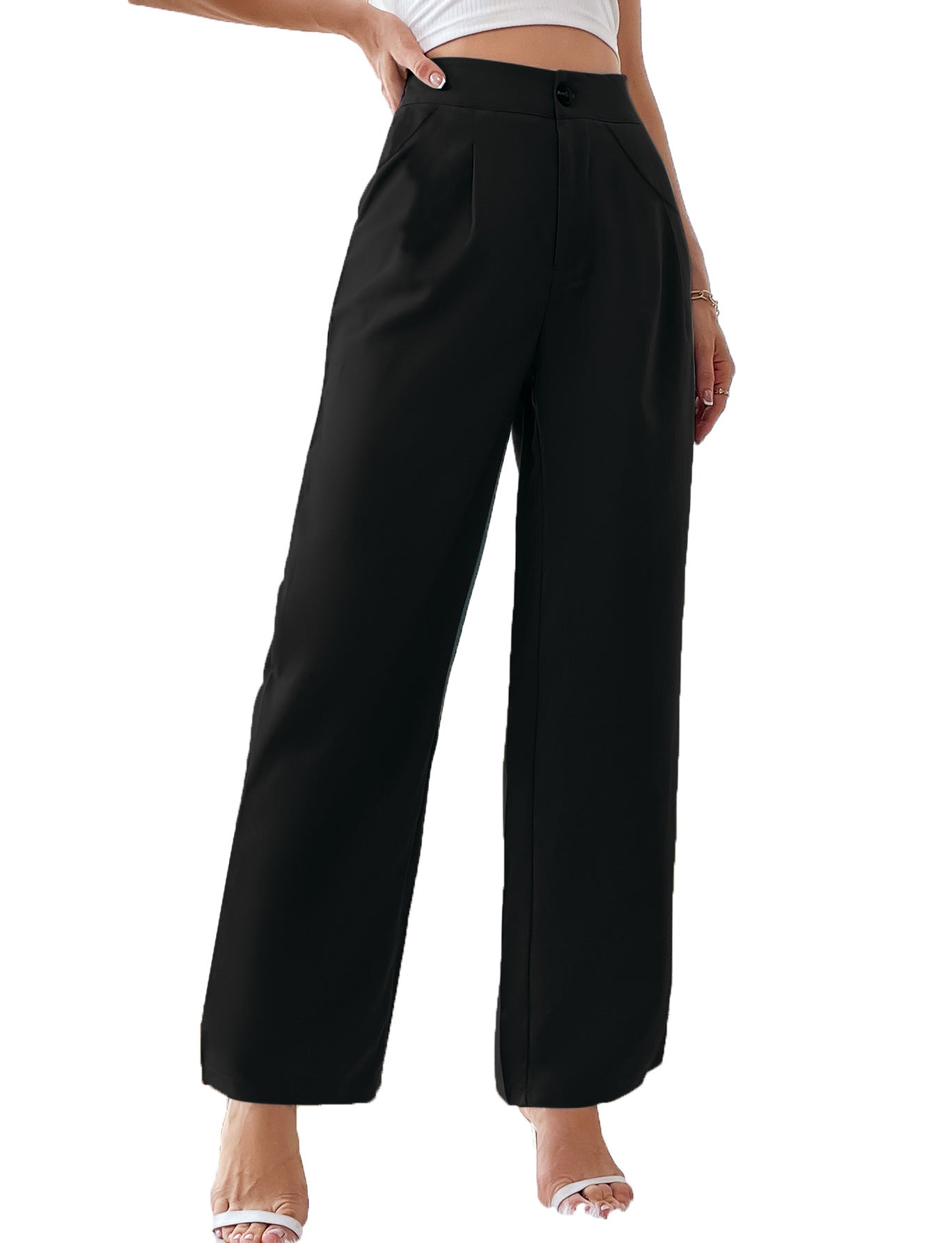 Damen Weite Hosen Elegantes Design Norvielle