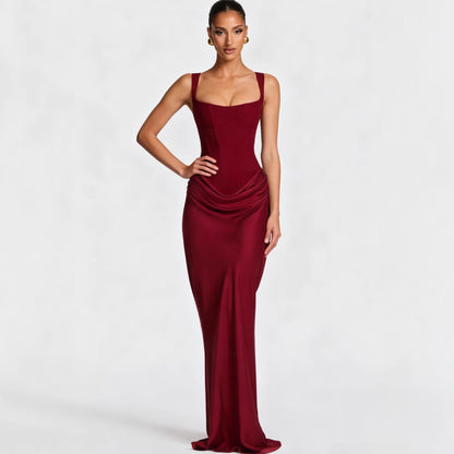 Damen Abendkleid Figurbetont Norvielle Mit Fütterung