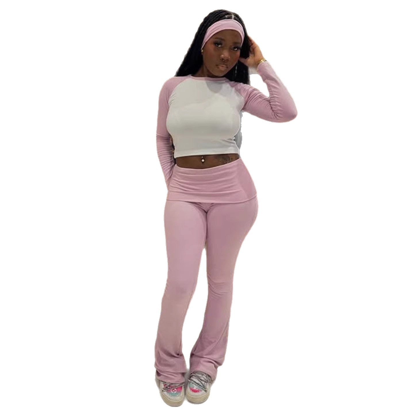 Damen Sportset Langer Ärmel Norvielle