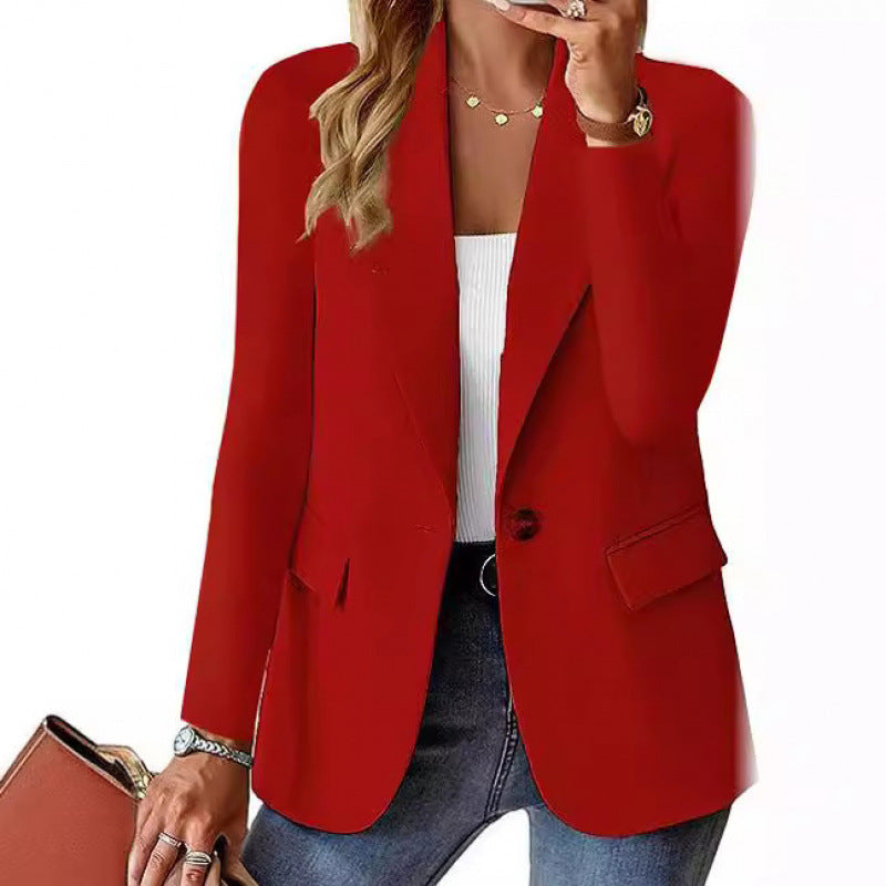 Damen Blazer Moderner Schnitt Mit Knöpfen Norvielle