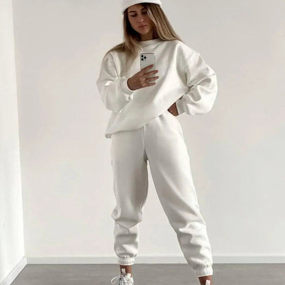 Damen Sweatshirt Jogginghose Set Weich Norvielle