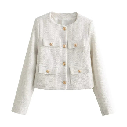 Damen Kurzjacke 2 Brusttaschen Norvielle