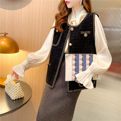 Damen Strickjacke mit Knöpfen und stylischem Design Norvielle