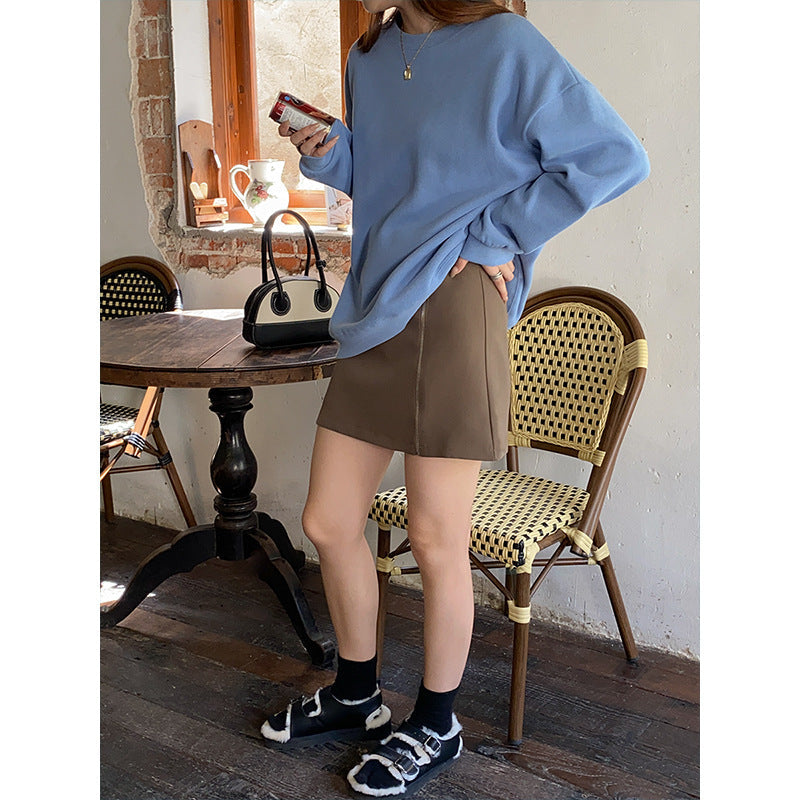 Damen Oversized Sweatshirt Raglanärmel Norvielle