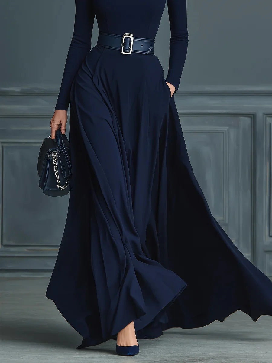 Damen Maxi Robe Chic