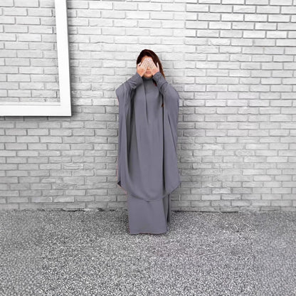 Damen Langarmkaftan Elegant Weit Norvielle