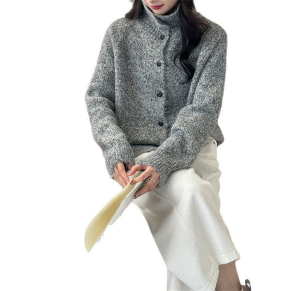 Damen Strickjacke Kuschelig Lässiger Schnitt Norvielle
