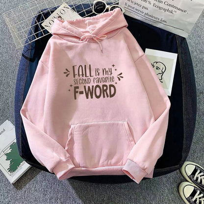 Damen Kapuzenpullover Lässiger Schnitt Mit Spruch