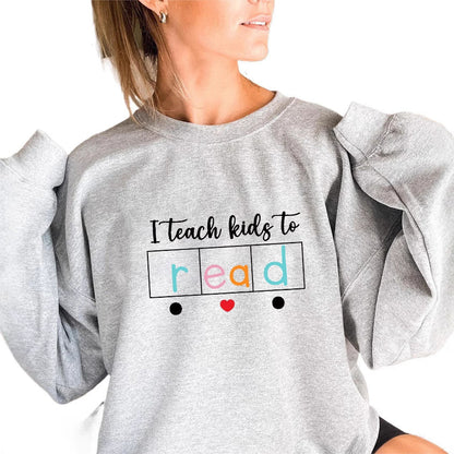 Damen Sweatshirt Kreatives Lehrmotiv Norvielle