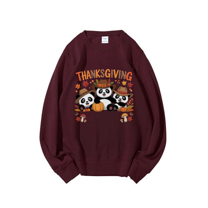 Damen Sweatshirt Lustiges Tierdesign Herbstlich