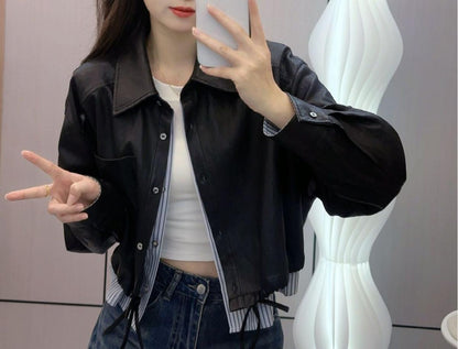Damen Kurzjacke Modisch Lässig Norvielle