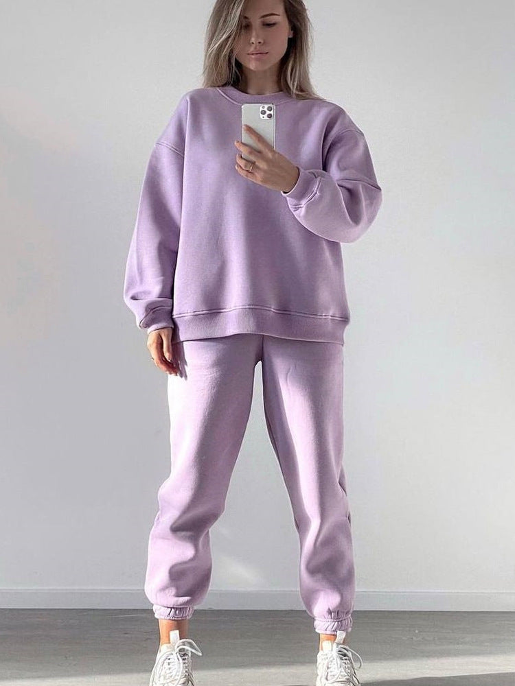 Damen Sweatanzug Elastischer Bund Bequem Norvielle