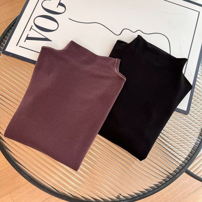 Damen Langarmpoloshirt Eleganter Kragen Norvielle
