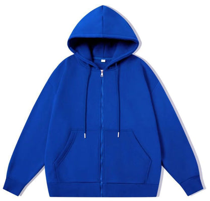 Damen Zip-Hoodie Weiches Innenfutter Praktische Taschen Norvielle