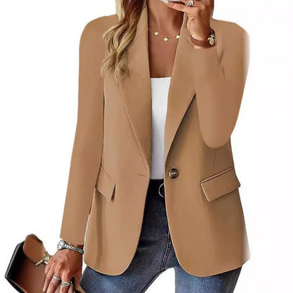 Damen Blazer Moderner Schnitt Mit Knöpfen Norvielle