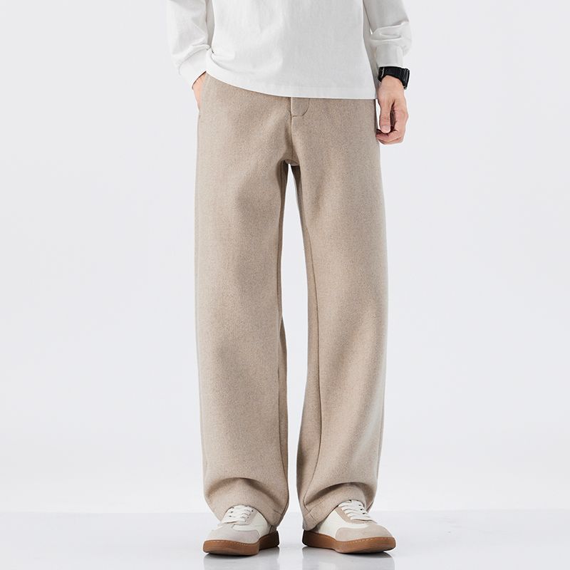 Herren Stoffhose Gerade Weit Bein - Norvielle