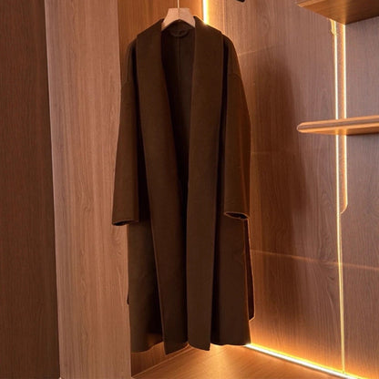 Damen Eleganter Mantel Weicher Kragen Norvielle - Norvielle