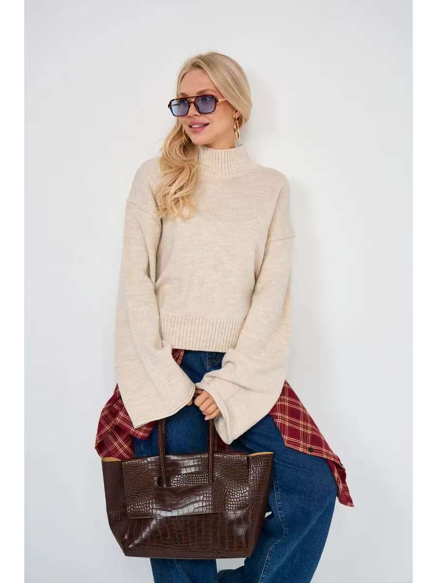 Damen Oversized Pullover Norvielle