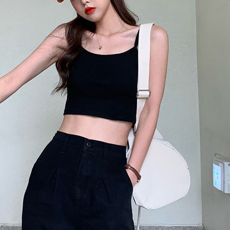 Damen Cropped Elastisch Schmal