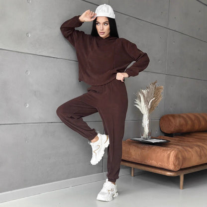 Damen Fleece Freizeitanzug Norvielle