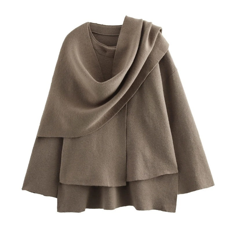 Damen Überjacke Rollkragen Norvielle Elegantes Design