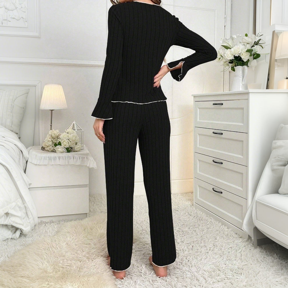 Damen Schlafanzug Satin Elegant Schnitt