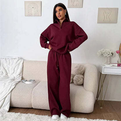 Damen Poloshirt mit weiten Hosen Norvielle