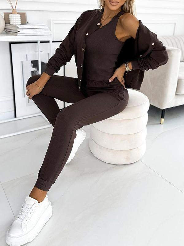 Damen Sportanzug Kurzoberteil Urbanjacke Norvielle