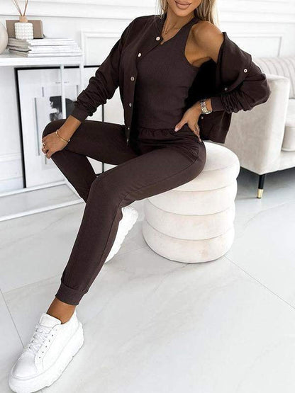 Damen Sportanzug Kurzoberteil Urbanjacke Norvielle