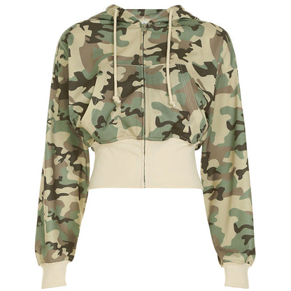 Herren Camouflage Hoodie Langarm Sweatshirt Hose Set