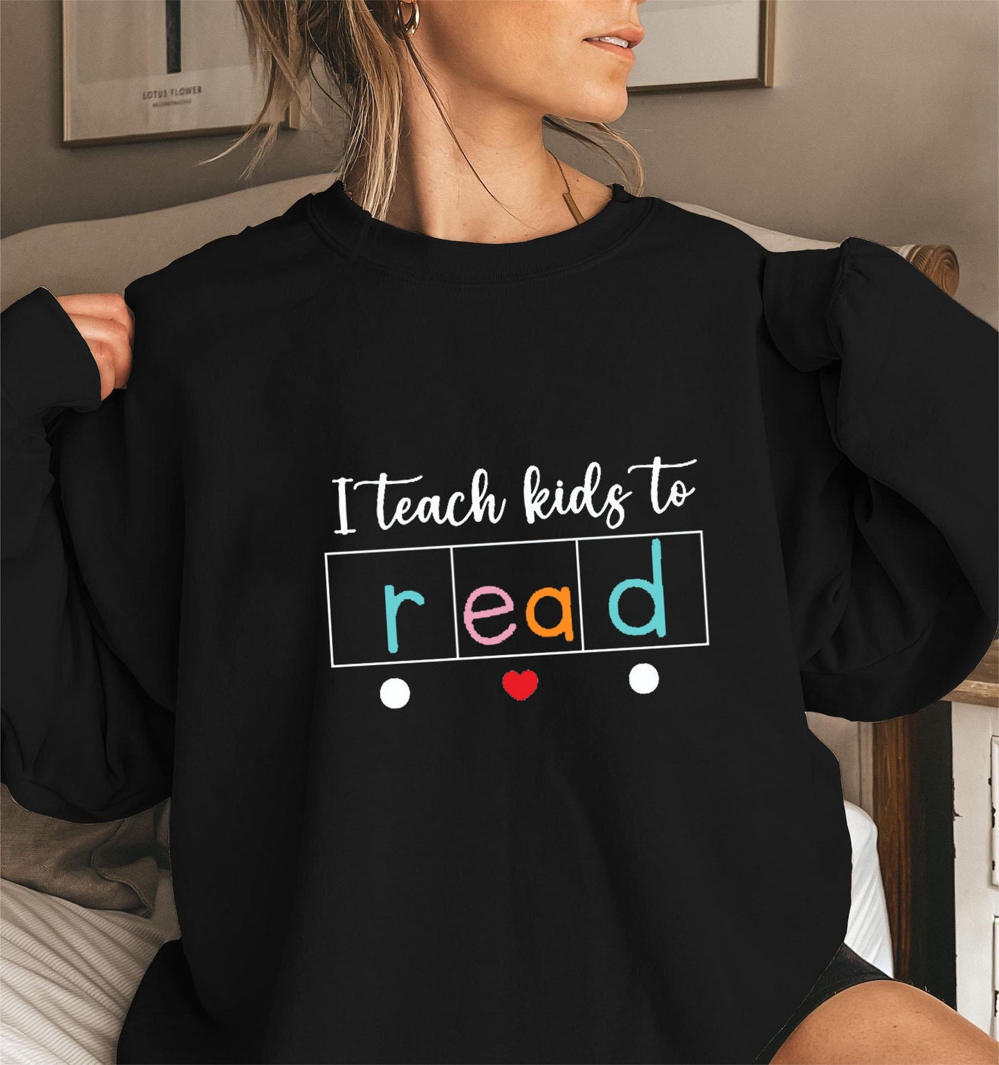 Damen Sweatshirt Kreatives Lehrmotiv Norvielle