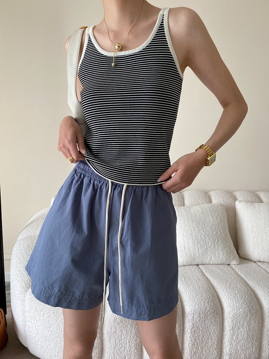 Damen T-Shirt und Shorts Set mit Grafiken Norvielle