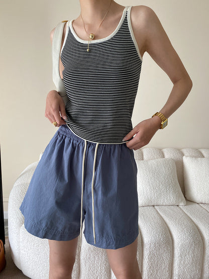 Damen T-Shirt und Shorts Set mit Grafiken Norvielle