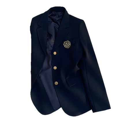 Damen Blazer mit goldenen Knöpfen