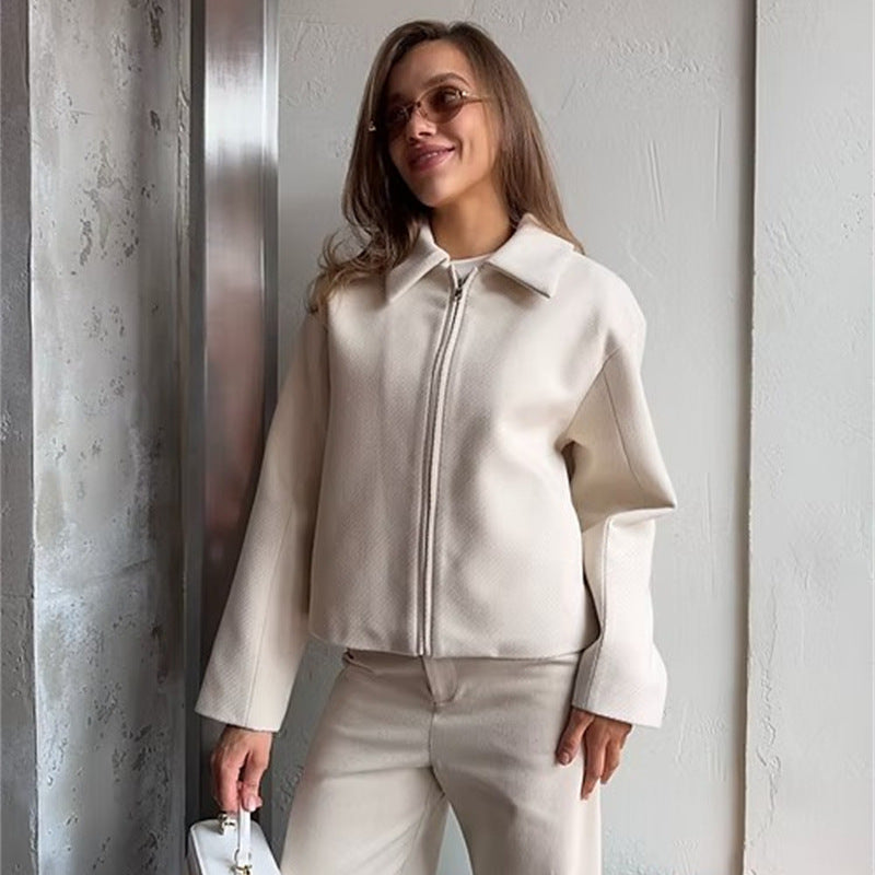 Damen Blouson Moderner Schnitt Norvielle