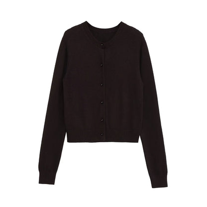 Damen Strickjacke Kuschelig Knopfverschluss Norvielle - Norvielle