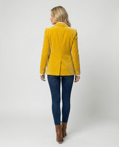 Norvielle Damen Wendeblazer Retrodruck