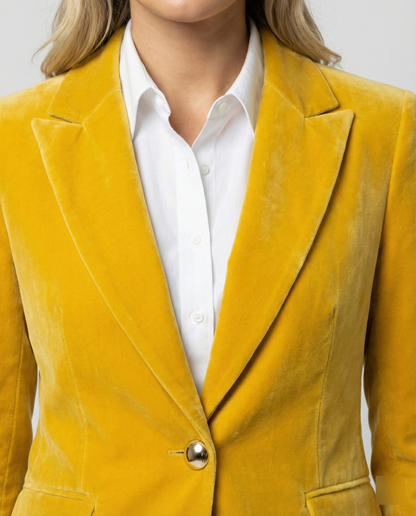 Norvielle Damen Wendeblazer Retrodruck