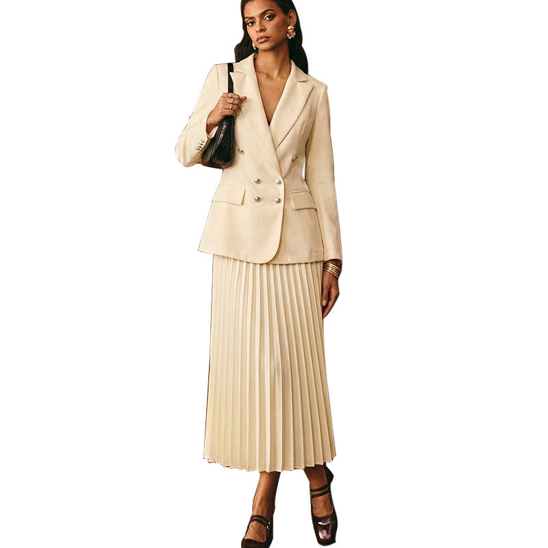 Damen Blazer Faltenrock Norvielle
