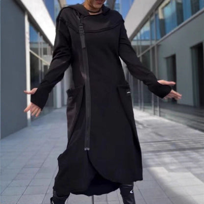 Damen Kapuzenkleid mit Taschen Norvielle - Norvielle