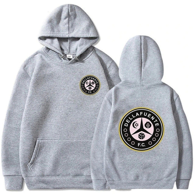 Damen Kapuzenpullover Weiches Fleece Norvielle Vereinsmotiv