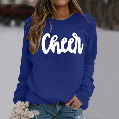 Damen Sweatshirt Origineller Schriftzug Norvielle