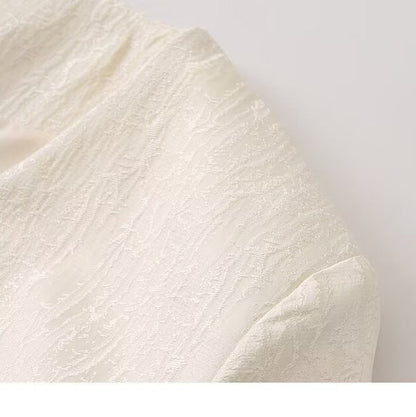 Damen Elegante Jacke Kunstleder Knotendetails