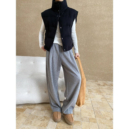 Damen Langjacke Hochschließend Mit Taschen