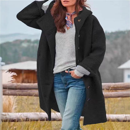 Damen Oversized Freizeitmantel Norvielle Modischer Schnitt