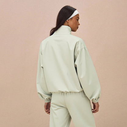 Damen Sportjacke elastische Ärmelbündchen Weite Hose Norvielle